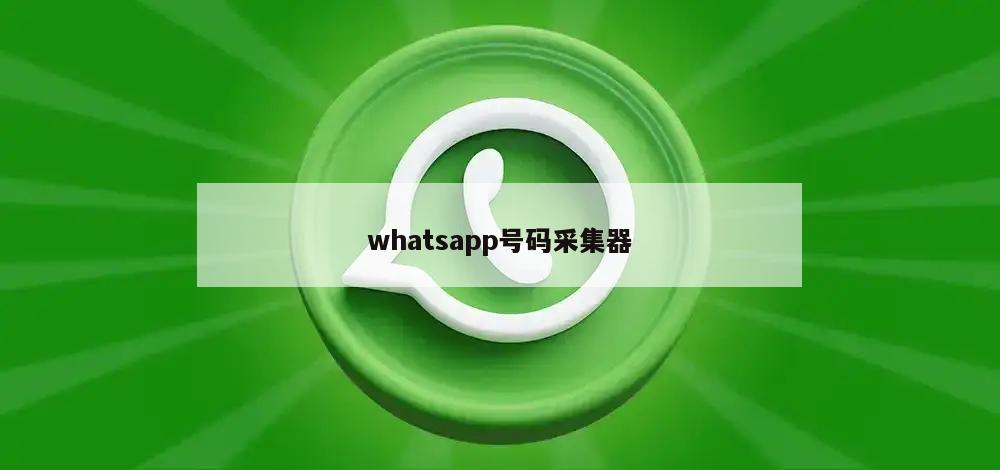whatsapp号码采集器